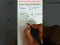 Conversion Degree to Radian