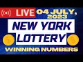 New York Evening Lottery Results - July 04 2023
