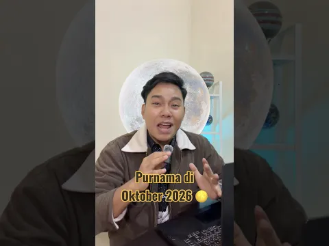Bulan Purnama di Oktober 2026 🌕