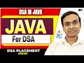 DSA in Java Full Course 2026 Java for Coding Interviews Placements Beginner to Advanced