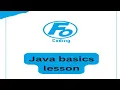 Java basics tutorial - 8 beginner lessons all in 7 minutes