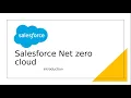 Salesforce Net zero cloud - Introduction