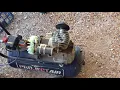 Reed valve replacement on small air compressor