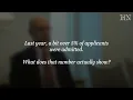 Ken Henderson explains what Northeastern s 5 acceptance rate means