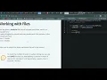 116 Working with Files Python Developer Sololearn