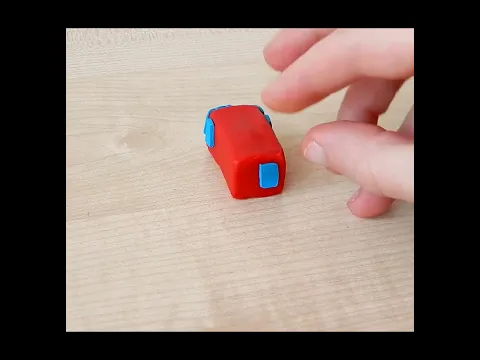 how to make car with clay fire truck #toys #firetruck #diy