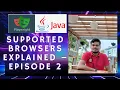 Playwright with Java - Episode 2 Supported Browsers Explained Chromium Firefox WebKit