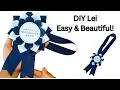 How to make an Amazing Graduation Garland in Just Minutes Ribbon Lei