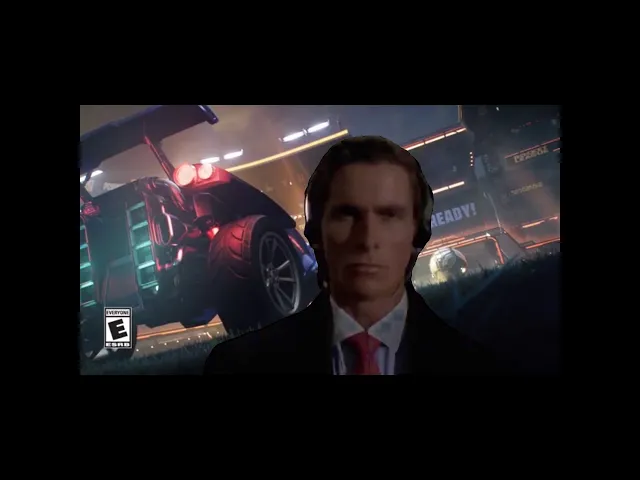 American Psycho walking meme | Rocket League