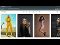 Website Horizontal scroll Using Html Css Js
