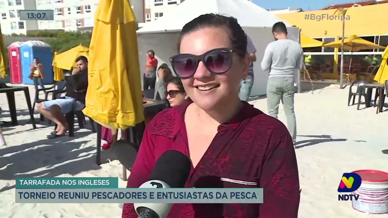 Tarrafada nos Ingleses: torneio reuniu pescadores e entusiastas da pesca