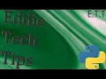 Creating a Calculator in Python E T T
