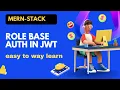 Secure MERN Stack App with JWT Authentication and Role-Based Access Control