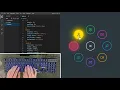 ASMR Programming - Animated Radial Menu using Html CSS Vanilla Javascript