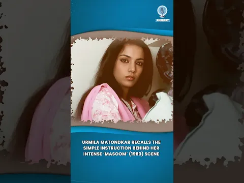 How Urmila Matondkar Shot That Emotionally Intense Scene Of MASOOM (1983) As A Child Artist! #masoom
