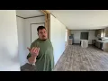 Brand New Cavco Phoenix 32684A Mobile Home With Lots of Drywall Problems