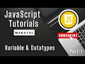JavaScript Tutorials for Beginners in Marathi Variables Data Types Part 1