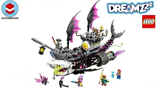 LEGO DREAMZzz 71469 Nightmare Shark Ship - LEGO Speed Build Review