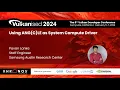 Vulkanised 2024 Using ANG C LE as System Compute Driver - Pavan Lanka