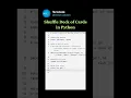 Shuffle Deck of Cards in Python