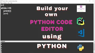 Python Code Editor GUI Project For Beginners Part 2 of 2