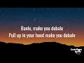 Crayon - The One (Chop Life) Lyrics Ft.  Yaba Buluku Boyz