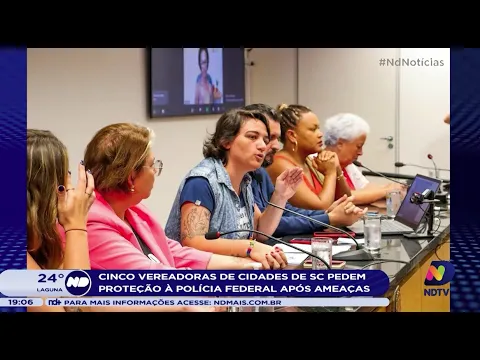Cinco vereadoras de cidades de SC pedem proteção à Polícia Federal após ameaças