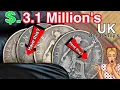 Top 4 Uk one penny 1917 Coins Rare UK one penny different condition coins worth a lof of money