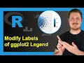 Change Labels of Continuous ggplot2 Legend in R Example Replace Numbers scale - color