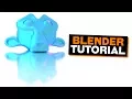 Blender Tutorial - How to create a Blender REFLECTIVE MATERIAL