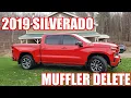 2019 silverado muffler delete 5 3 rst