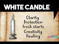 CANDLE MAGIC White Candle Symbolism Spiritual Meaning Uses in Spells Rituals
