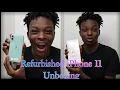 Unboxing A Certified Refurbished iPhone 11 In 2021 From eBay