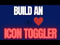 Tutorial 15 Build an Icon Toggler App with JavaScript in 30 Minutes FreeCodeCamp Challenge