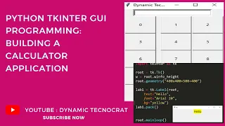 Build an Advanced Calculator in Python with Tkinter GUI