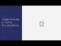 Create formulas on Forms for Calculations with PDFelement