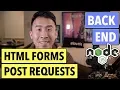 NodeJS REST Serve HTML Files and POST Requests Ep 3