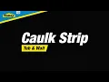 Homax Tub and Wall Caulk Strips