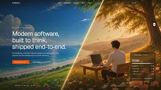 Build Deploy an Animated Next js 16 Portfolio with Tailwind CSS Framer Motion Full Course