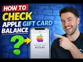 How to check Apple Gift Card balance - Step-by-step guide