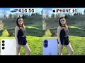 Samsung Galaxy A16 5G Vs iPhone 16 Camera Test Comparison