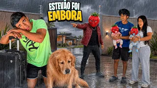 O ESTEVÃO PERDEU PARA O MORANGUDO E VAI EMBORA 😱