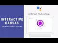 Google Assistant Interactive Canvas using Angular - Show Questions Options