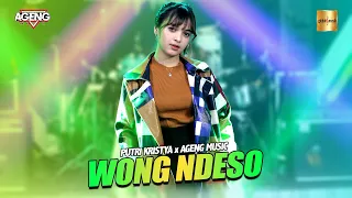 putri kristya ft ageng music wong ndeso official live music 