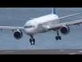 Download Lagu HORRIBLE || Very Awful landings | IMPRESSIVE Go arounds B753 A320 B737 || Madeira