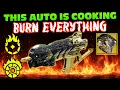 This Auto rifle Is Destroying - 50 Content Crafted Abyss Defiant BURNS IT ALL DOWN