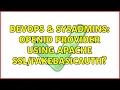 DevOps SysAdmins OpenID provider using Apache 2 Solutions