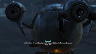 Fallout 4 guide to max Codsworths affinity Companion - Codsworth