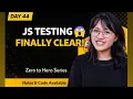 JavaScript Testing Basics Explained No Jest No Install Unit Testing for Beginners Day 44