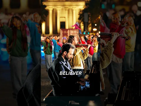 Incredible Believer Flashmob with 100 artists in the streets of Paris ! 🤯